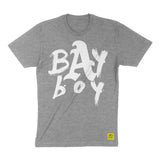 Bay Boy - Classic White Logo Tee