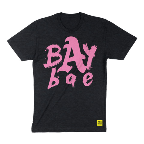 Bay Bae - Classic Pink Logo Tee