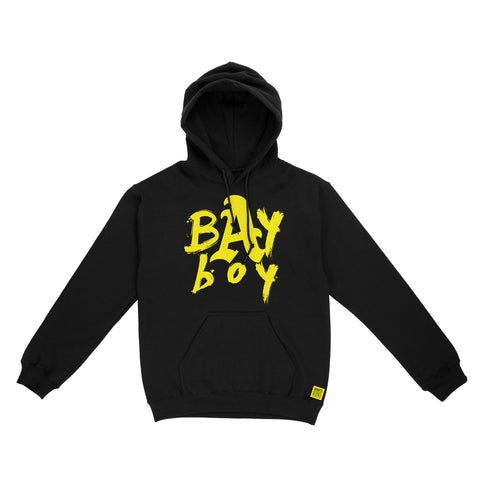 Bay Boy - Classic Yellow Logo Hoodie