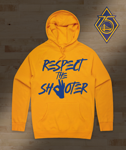 Bay Boy x Dub Nation - Respect The Shooter Hoodie - Gold